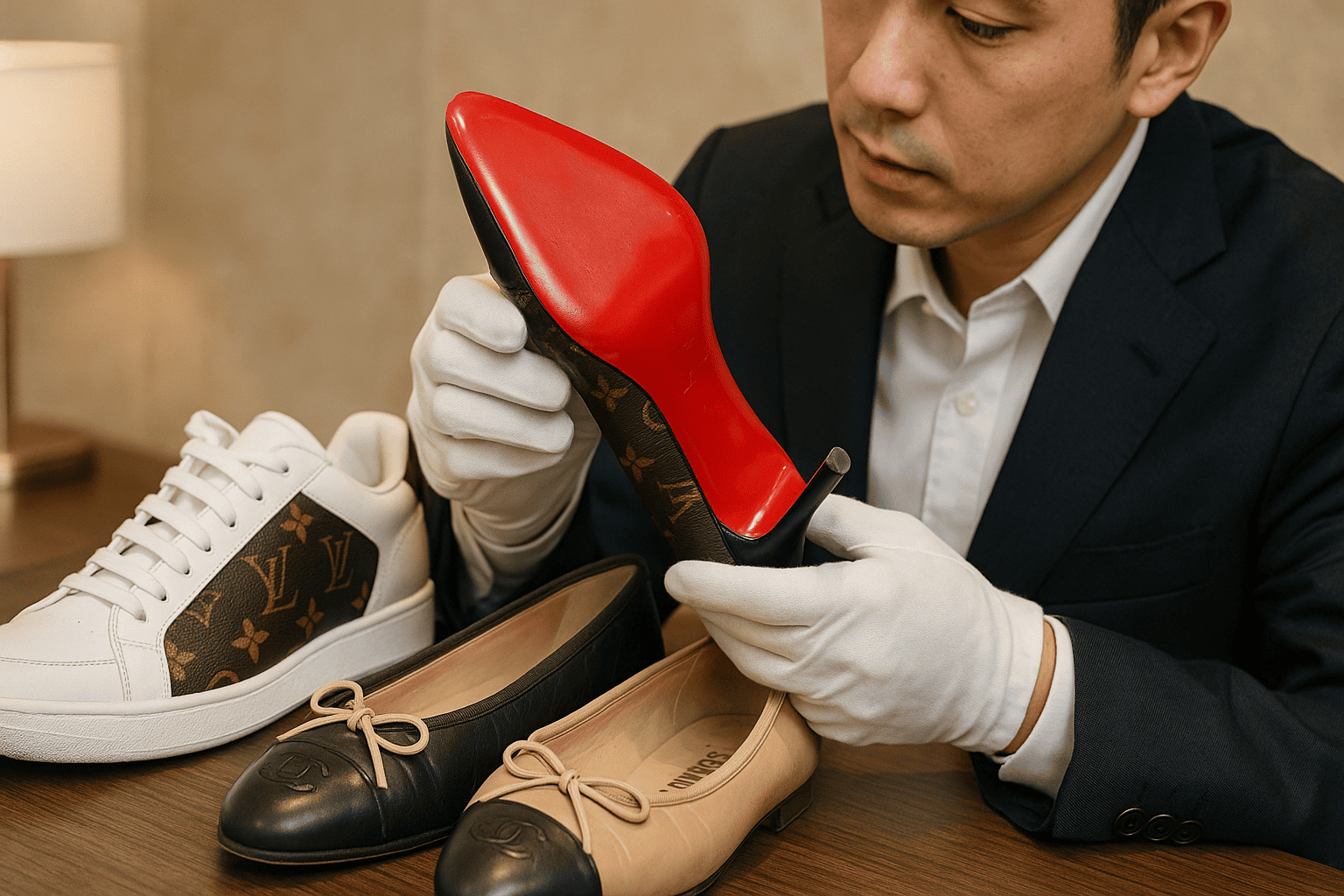 ルブタン、ヴィトン、シャネルなどのブランド靴の査定ポイント