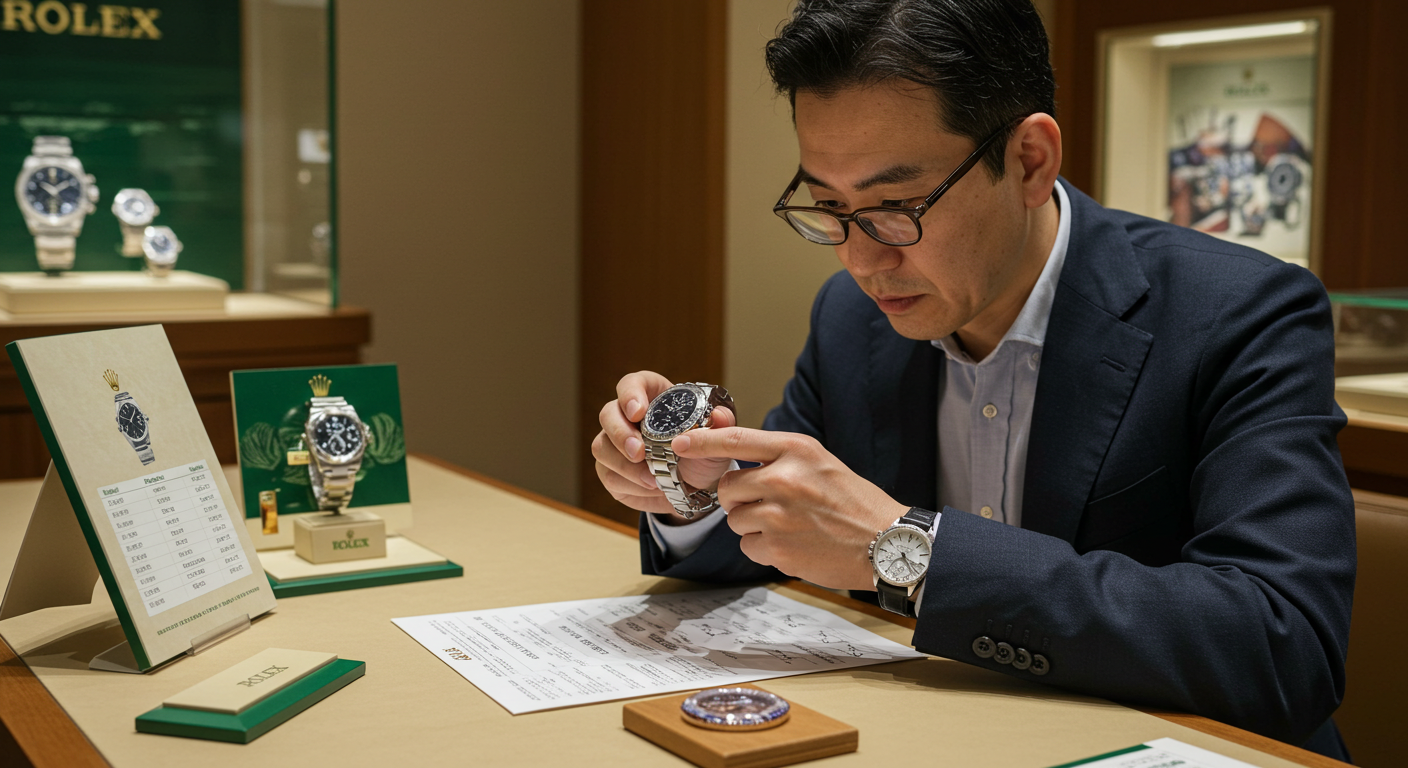 ウォッチニアン買取専門店のロレックス買取の強みを示すイメージ