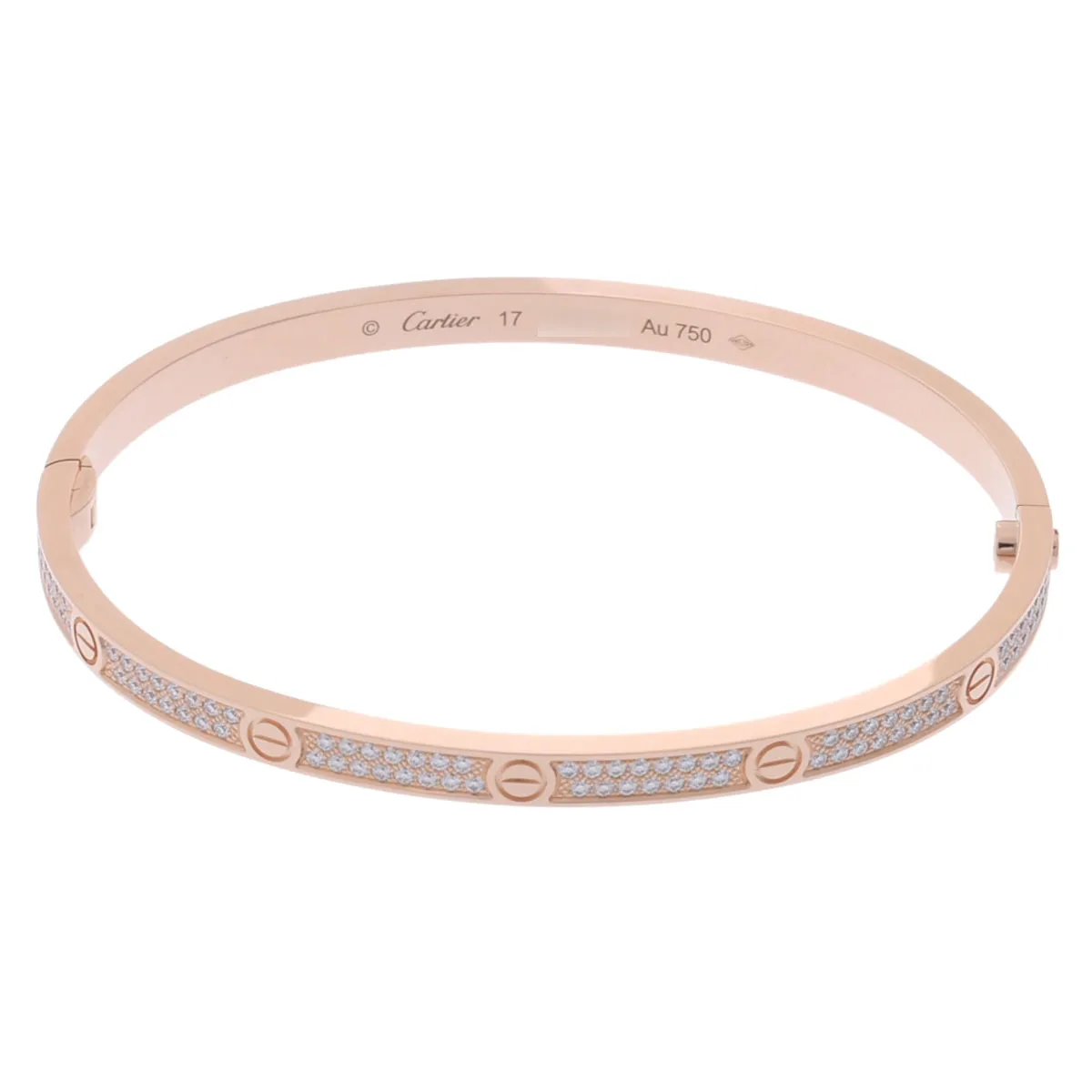 カルティエ ラブブレスレットSM買取実績